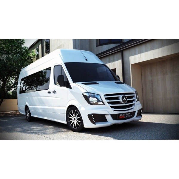Maxton Front Bumper Mercedes Sprinter 2013-Up Without Led