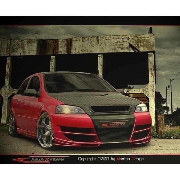 Maxton Front Bumper Opel Astra G ( Inferno )
