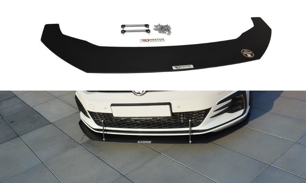 Maxton Front Racing Splitter V.1 Vw Golf Vii Gti Facelift