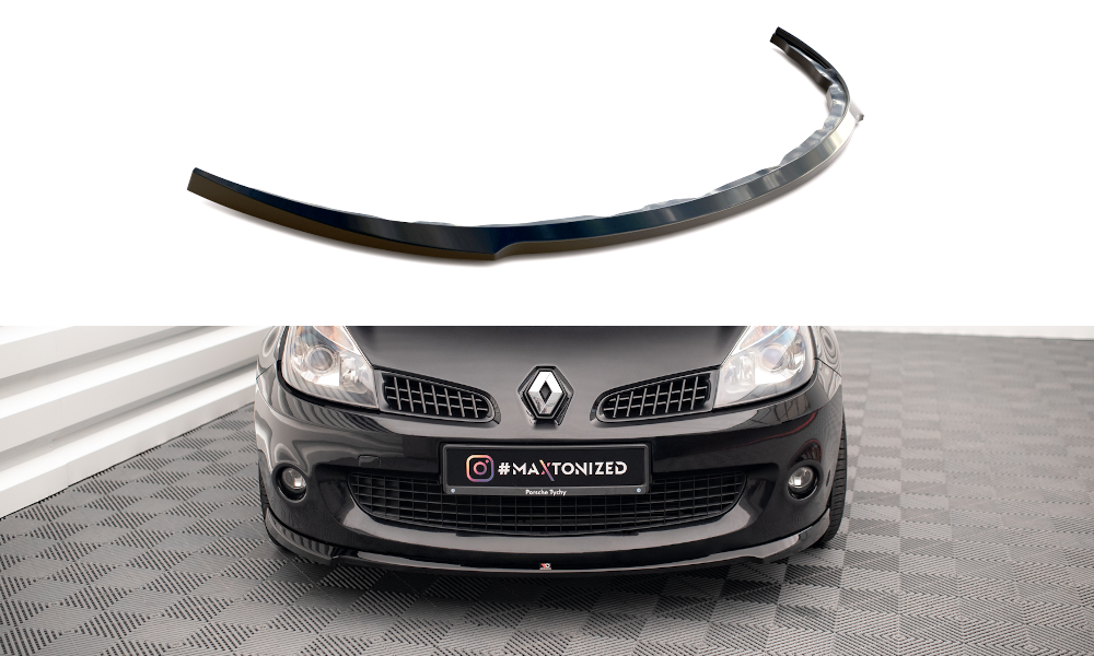 Maxton Front Splitter Renault Clio Iii Rs