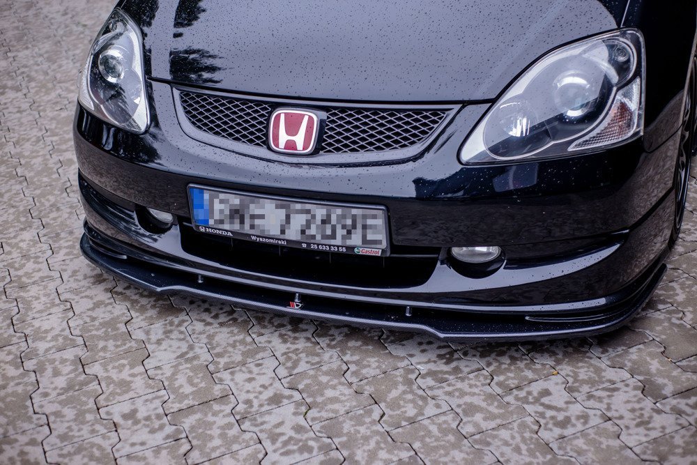 Maxton Front Splitter V.1 Honda Civic Ep3 (MK7) Type-R/S Facelift