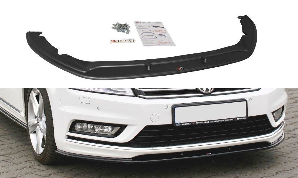Maxton Front Splitter V.1 Vw Passat B7 R-Line