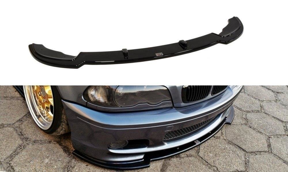 Maxton Front Splitter V.1 For Bmw 3 E46 Mpack Coupe