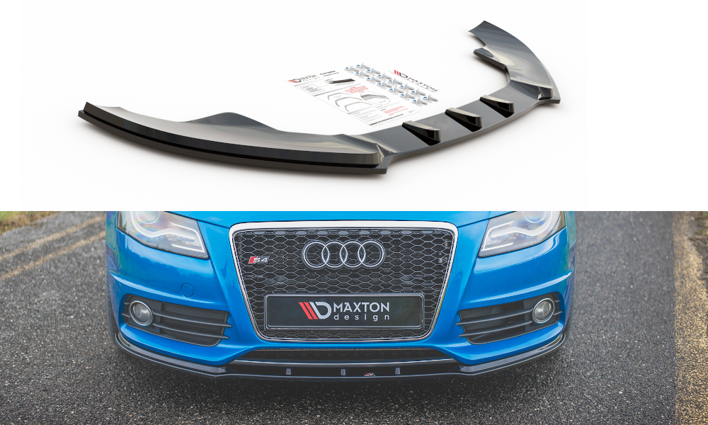 Maxton Front Splitter Audi S4 / A4 S-Line B8