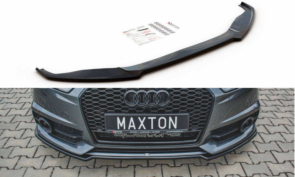 Maxton Front Splitter Audi S6 / A6 S-Line C7 Fl