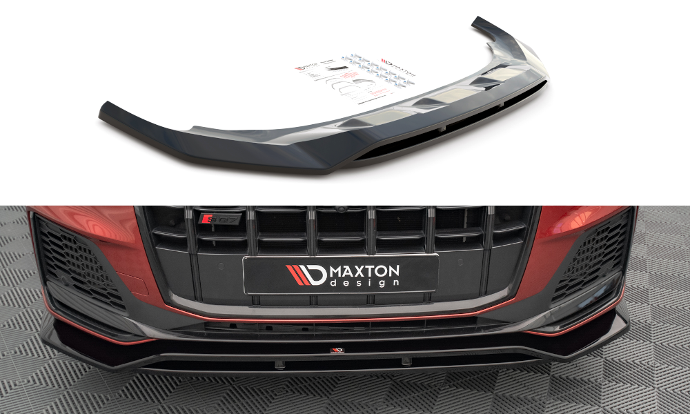 Maxton Front Splitter Audi Sq7 /Q7 S-Line Mk2 (4M) Facelift