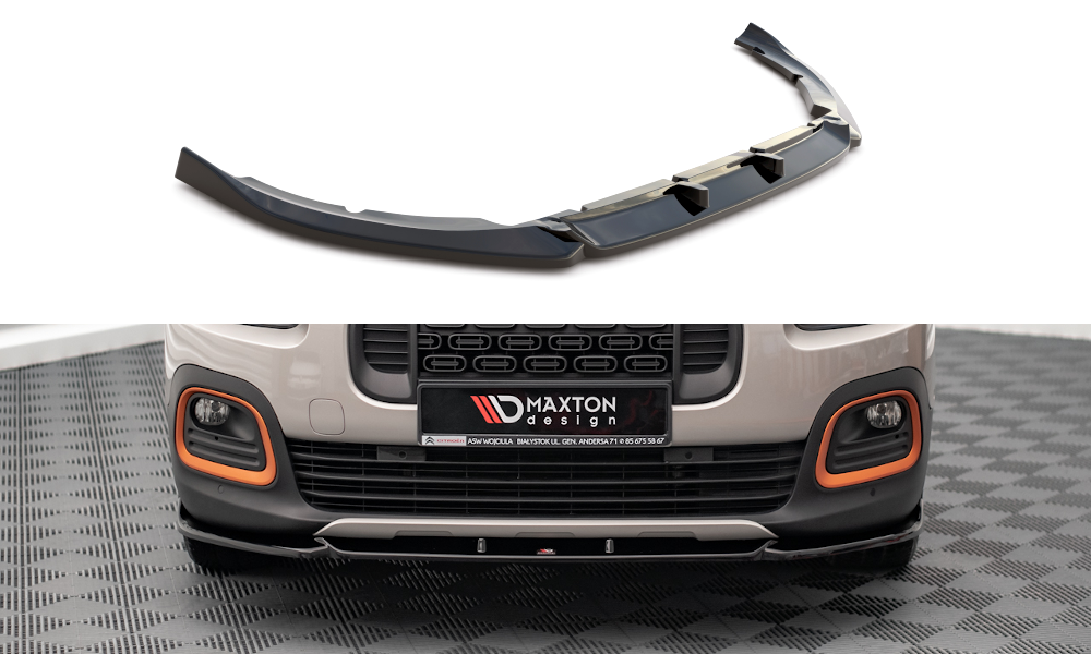 Maxton Front Splitter Citroen Berlingo Mk3