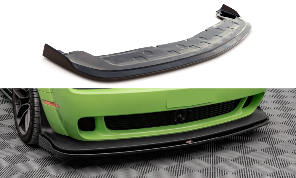 Maxton Front Splitter Dodge Challenger Srt Hellcat Widebody Mk3