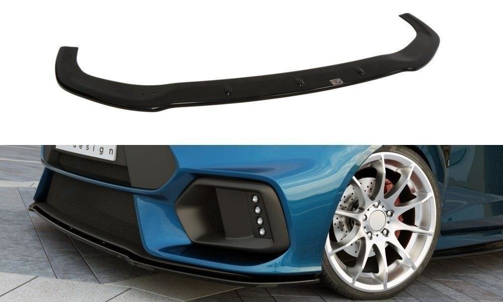 Maxton Front Splitter (Focus Rs Look Bumper) Ford Fiesta Mk7 Fl