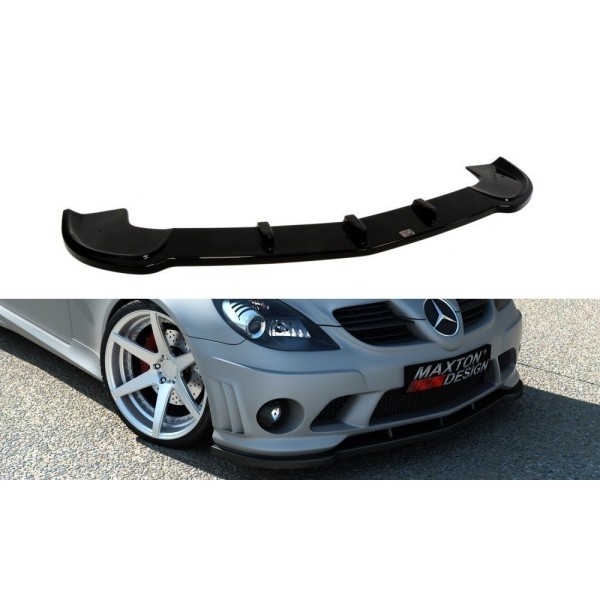 Maxton Front Splitter Mercedes Slk R171 (for Me-Slk -r171-AMG204-f1)