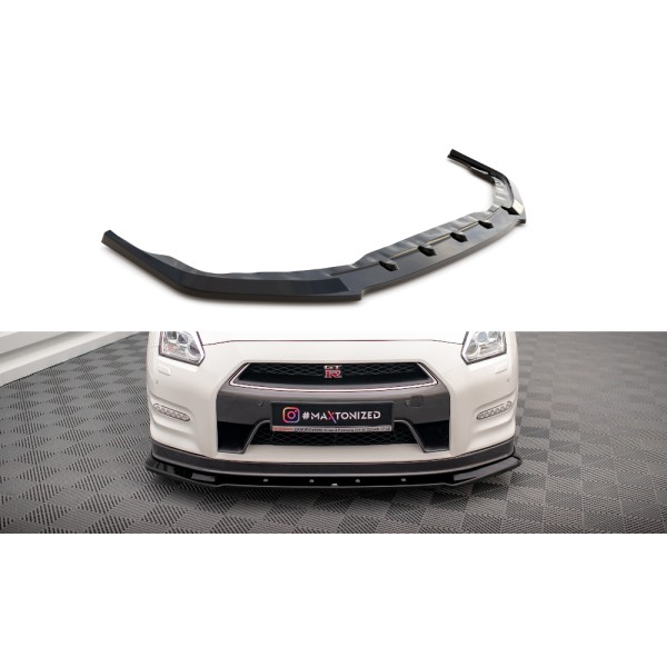 Maxton Front Splitter Nissan Gtr R35 Facelift