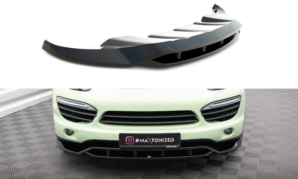 Maxton Front Splitter Porsche Cayenne Mk2
