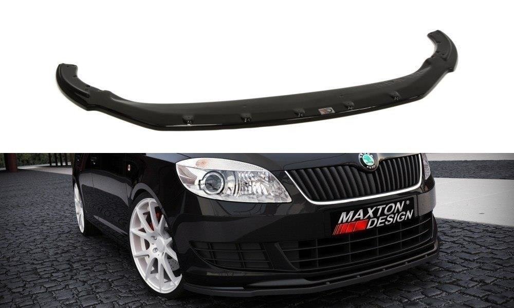 Maxton Front Splitter Skoda Fabia Mk2 Fl