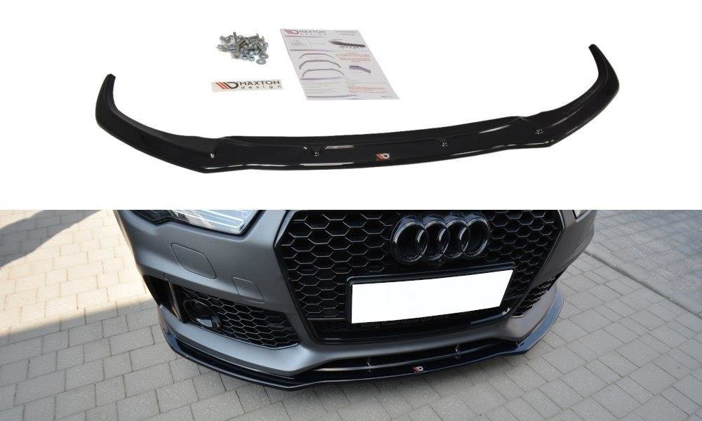 Maxton Front Splitter V.1 Audi Rs7 C7 Fl