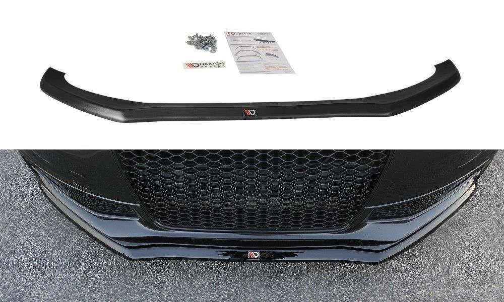 Maxton Front Splitter V.1 Audi S4 / A4 S-Line B8 Fl