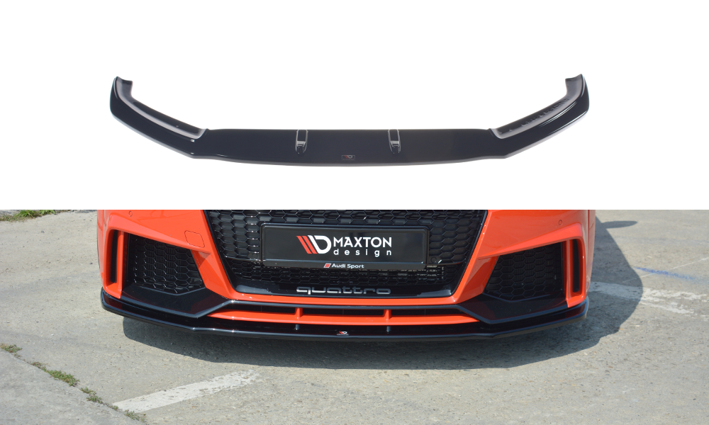 Maxton Front Splitter V.1 Audi Tt Rs 8s
