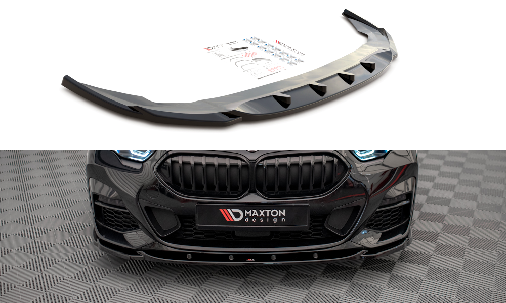 Maxton Front Splitter V.1 Bmw 2 Gran Coupe M-Pack / M235i F44