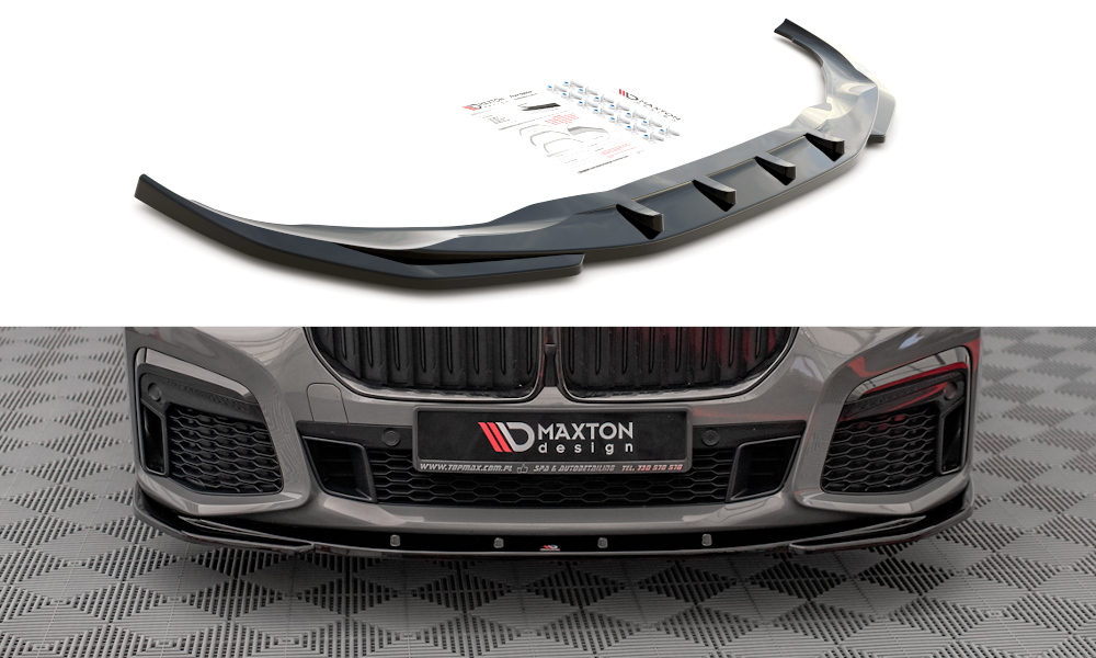 Maxton Front Splitter V.1 Bmw 7 G11 M-Pack Facelift