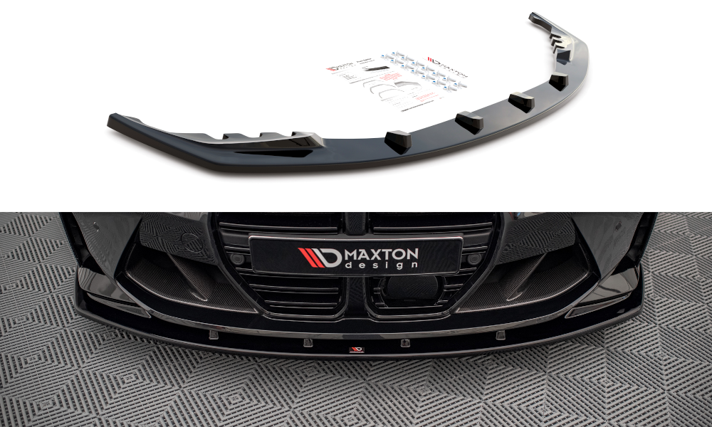 Maxton Front Splitter V.1 Bmw M4 G82 / M3 G80