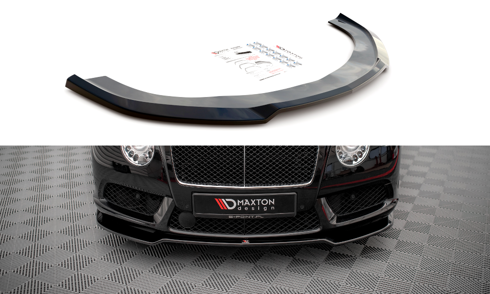 Maxton Front Splitter V.1 Bentley Continental Gt V8 S Mk2