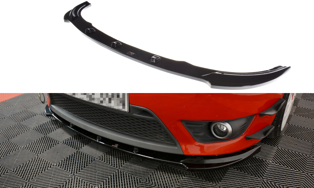 Maxton Front Splitter V.1 Ford Fiesta St Mk6
