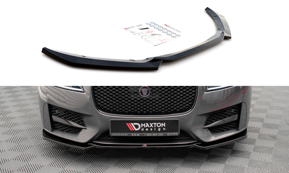 Maxton Front Splitter V.1 Jaguar Xf R-Sport Mk2
