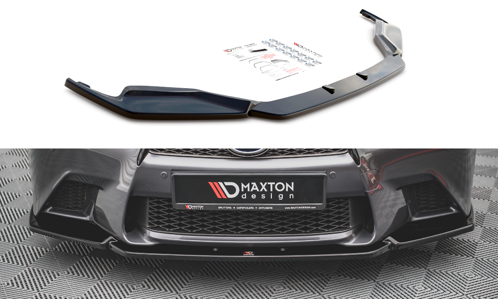 Maxton Front Splitter V.1 Lexus Gs F Sport Mk4 (L10)