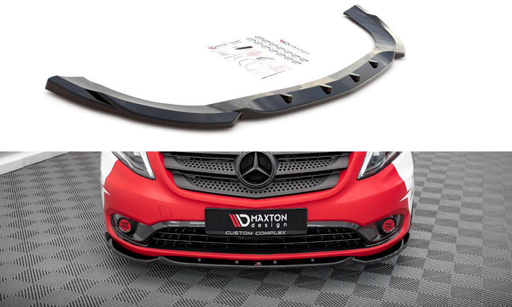 Maxton Front Splitter V.1 Mercedes-Benz Vito W447 Facelift