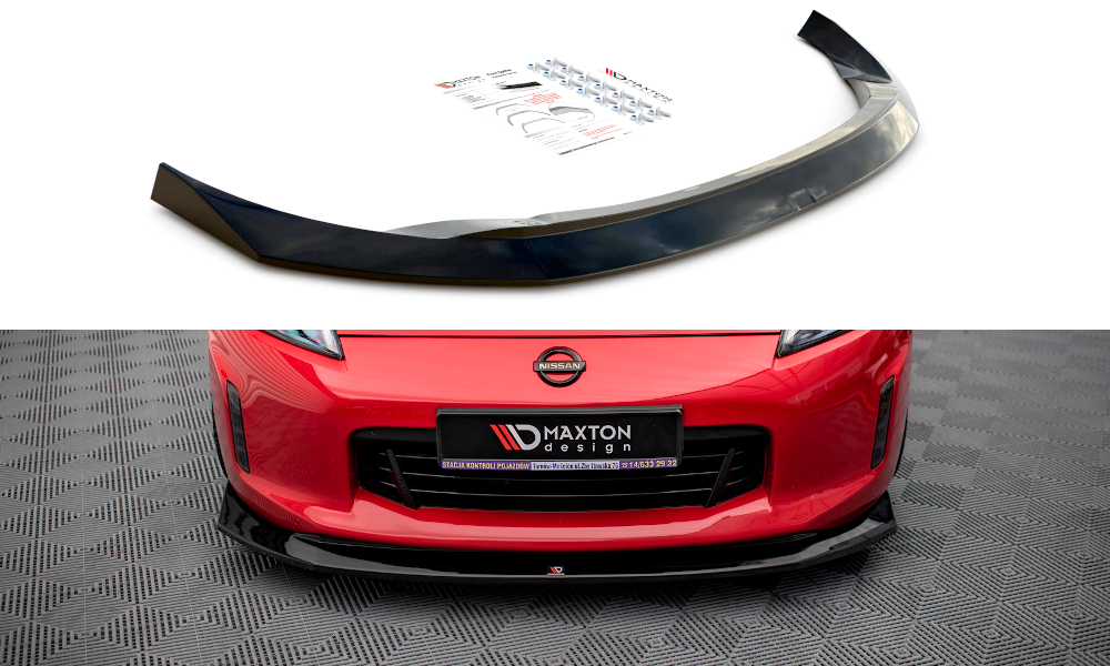 Maxton Front Splitter V.1 Nissan 370z Facelift
