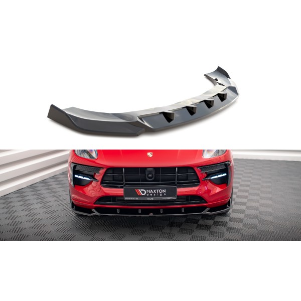 Maxton Front Splitter V.1 Porsche Macan Mk1 Facelift