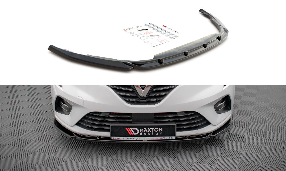 Maxton Front Splitter V.1 Renault Clio Mk5