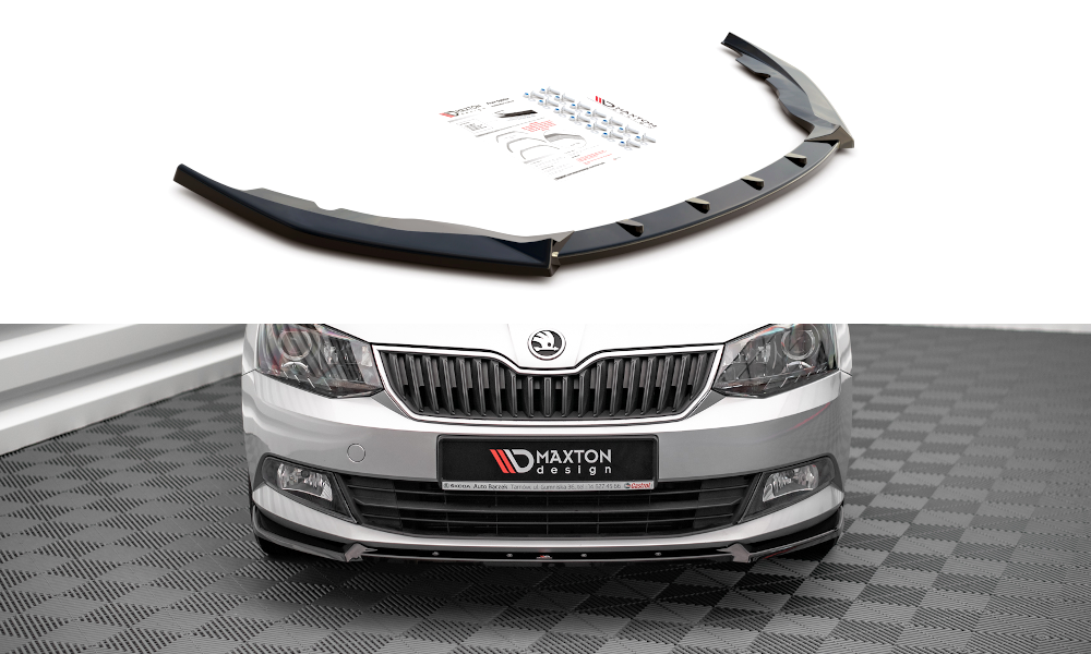 Maxton Front Splitter V.1 Skoda Fabia Mk3
