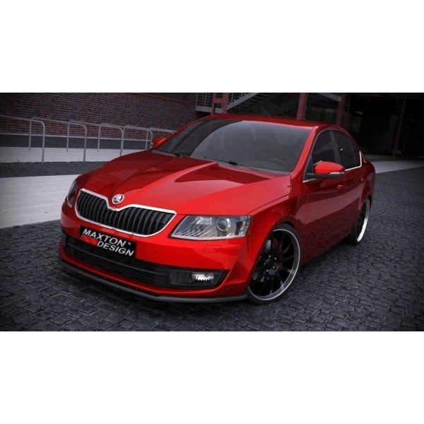 Maxton Front Splitter V.1 Skoda Octavia Mk3