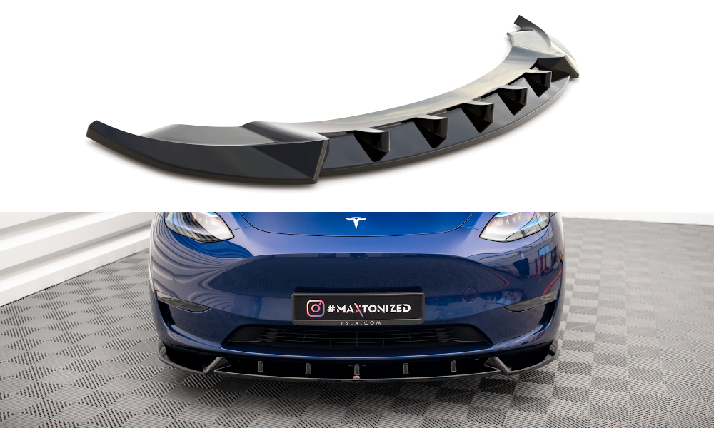 Maxton Front Splitter V.1 Tesla Model Y