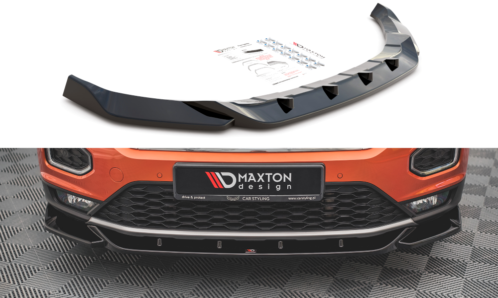 Maxton Front Splitter V.1 Volkswagen T-Roc Mk1