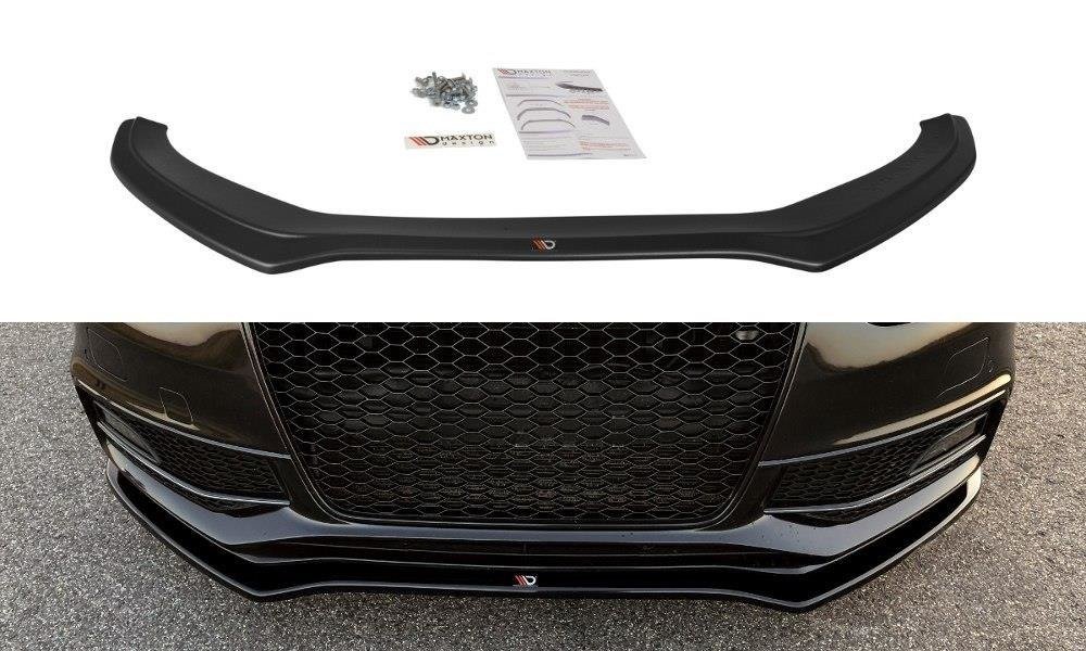 Maxton Front Splitter V.2 Audi S4 / A4 S-Line B8 Fl