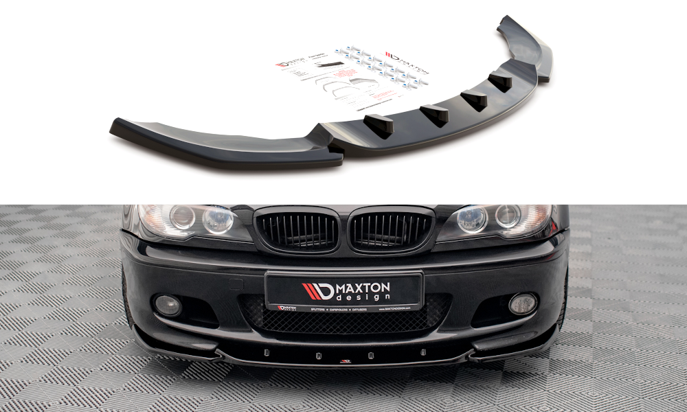 Maxton Front Splitter V.2 Bmw 3 Coupe M-Pack E46