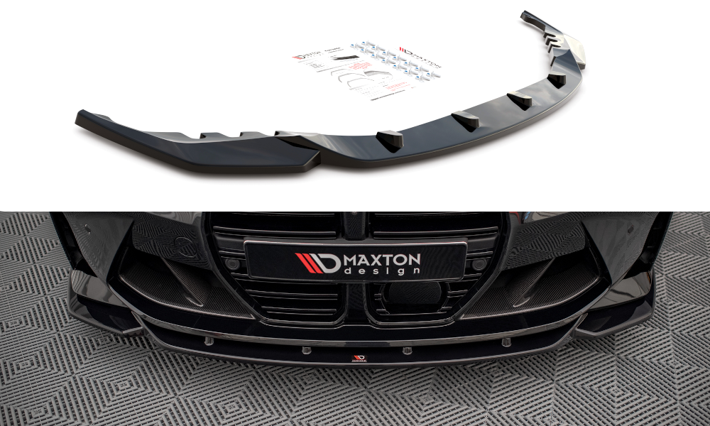 Maxton Front Splitter V.2 Bmw M4 G82 / M3 G80