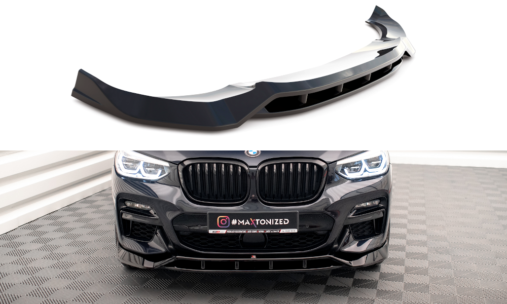 Maxton Front Splitter V.2  Bmw X3 M40d / M40i / M-Pack G01