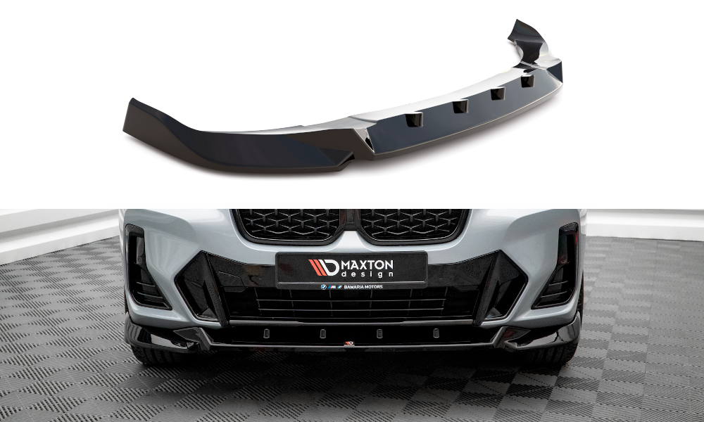 Maxton Front Splitter V.2 Bmw X4 M-Pack G02 Facelift