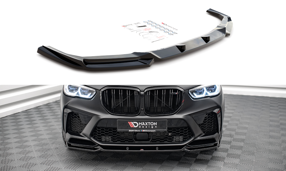 Maxton Front Splitter V.2 Bmw  X5m F95