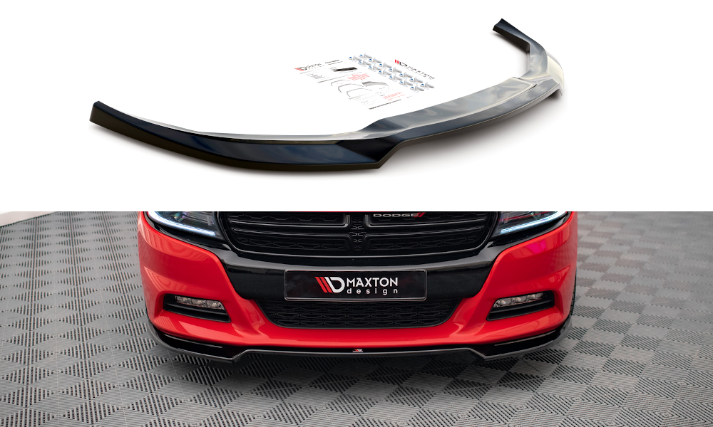 Maxton Front Splitter V.2 Dodge Charger Rt Mk7 Facelift