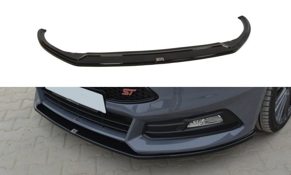 Maxton Front Splitter V.2 Ford Focus St Mk3 Fl
