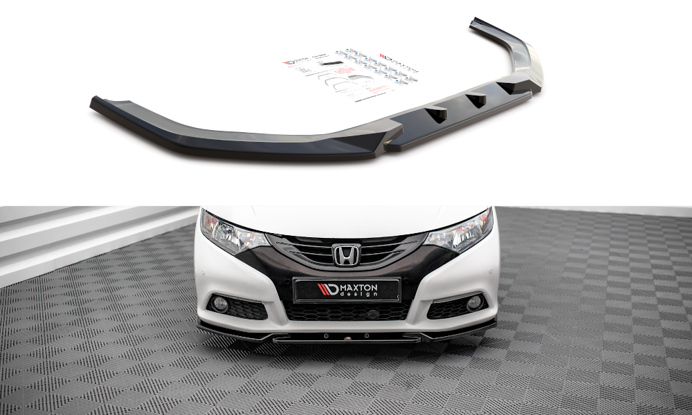 Maxton Front Splitter V.2 Honda Civic Mk9