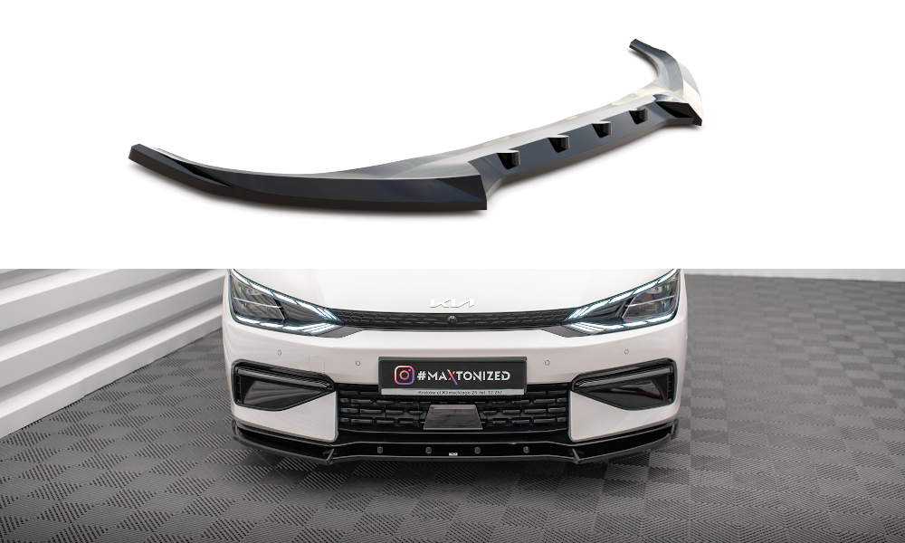 Maxton Front Splitter V.2 Kia Ev6 Gt-Line Mk1
