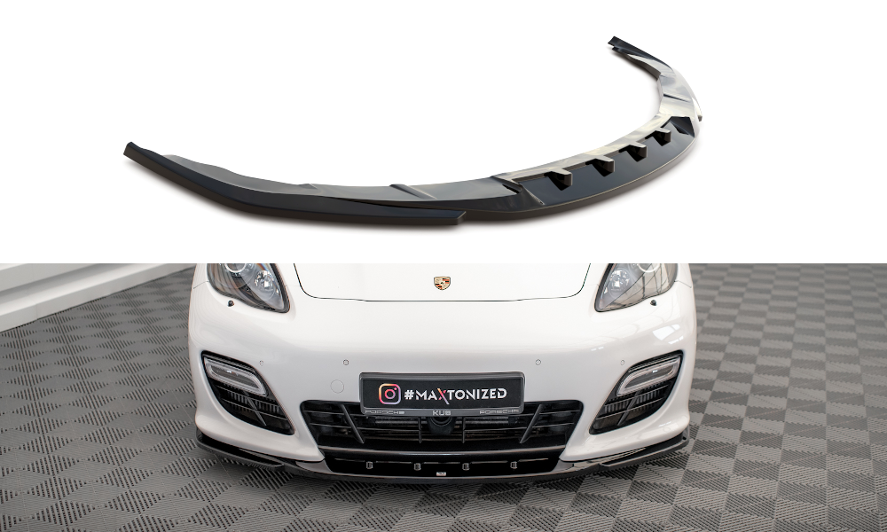 Maxton Front Splitter V.2 Porsche Panamera Turbo 970