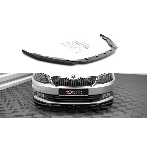 Maxton Front Splitter V.2 Skoda Fabia Mk3