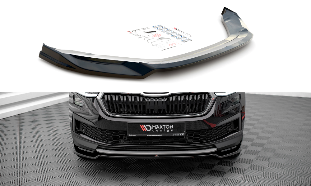 Maxton Front Splitter V.2 Skoda Kodiaq Mk1 Facelift