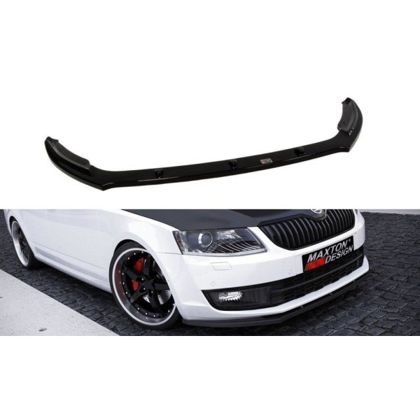 Maxton Front Splitter V.2 Skoda Octavia Mk3