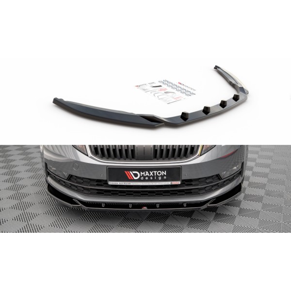 Maxton Front Splitter V.2 Skoda Octavia Mk3 Facelift